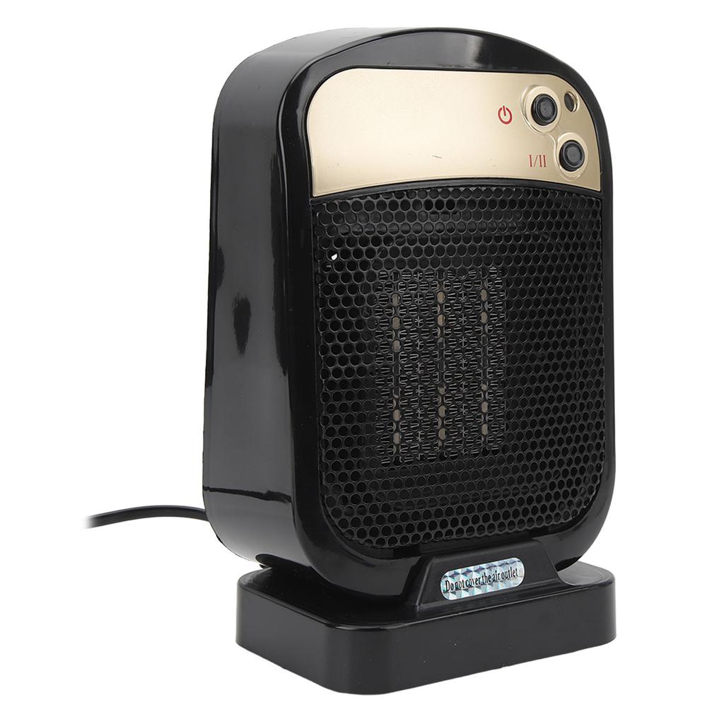 Portable Electric Space Heater 1200W Safe Quiet Ceramic Mini Personal Heater for Office Room Desk Indoor Use