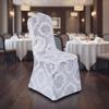 Dust-proof Hot-Stamped Stretch Chair Cover Washable Wedding Chair Cover  Restaurant