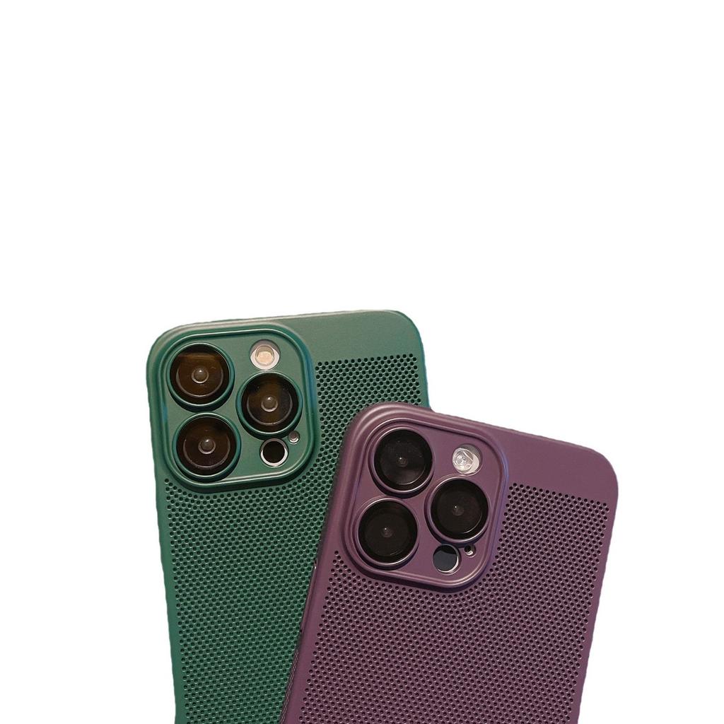 Apple 15PRO heat dissipation mesh shell PC heat dissipation mobile phone shell breathable mesh heat dissipation shell 13PROMAX goggles suitable