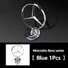 3D Metal Bonnet Badge Car Hood Front Chrome Logo Benz Marking For Benz W203 W206 W220 W205 W211 W212 W201 W210 W108 W168 GLC GLA JR9