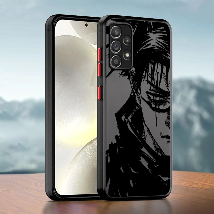 Pouzdro Anime Sukuna Jujutsus Kaisen Soft Edge pro Samsung Galaxy A23 A32 A15 A52 A16 A33 A54 A22 A73 A24 A34 A53 A21s A72 A25 A31