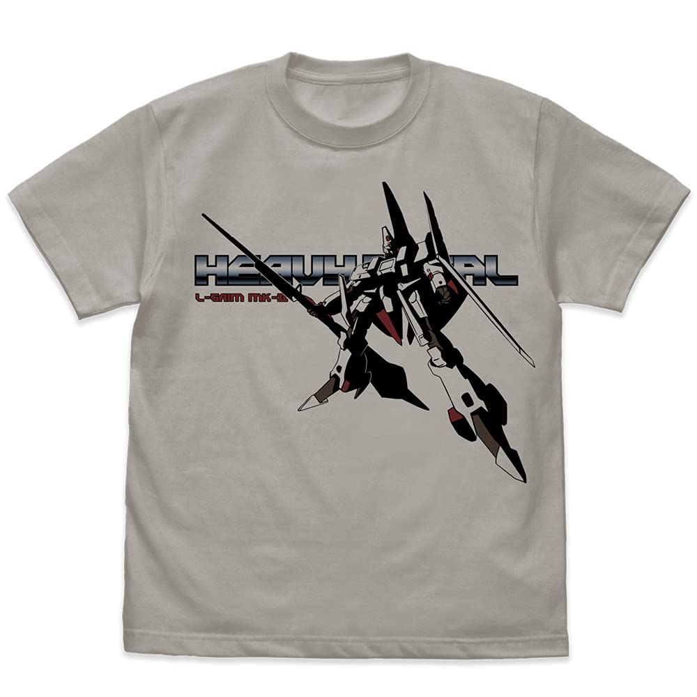 [COSPA] Heavy Metal L-Gaim L-Gaim Mk-II T-Shirt / LIGHT GRAY Size L
