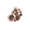 Alloy Flower Plate Rhinestone Glass Diamond Buckle Handmade Hair Accessories Material Wholesale Diy Metal Headwear Hair Accessories Accessories