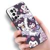 Carina Cover Nera in Silicone Sanrio Kuromi per Telefono Xiaomi Redmi Note 10 11 11S 12 13 4G 8 9 11T Pro 5G Plus 8T 9S 10S 12S