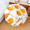 Egg Yolk Delight Umbrella Folding Umbrella, Automatic Umbrella 8-Frame for Travel, Camping Use Gift for Halloween Christmas