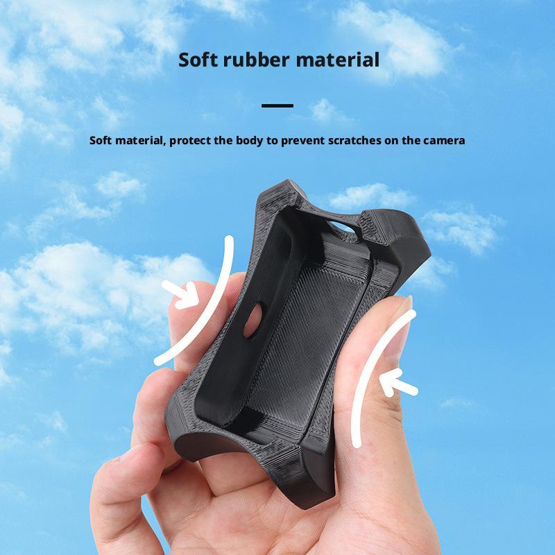 For DJI OSMO 360 Desktop Fixed Base Panoramic Camera Soft Rubber Non-slip Anti-fall Supporting Base Sports Camera Accessories
