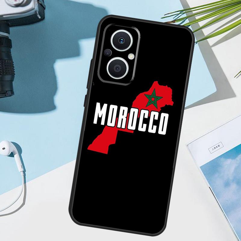 Morocco Flag Moroccan Cover For OPPO Reno 14 F 12 11 10 13 Pro 11F 12F 13F 7 8 Lite OPPO Find X8 X6 X5 X9 Pro Case