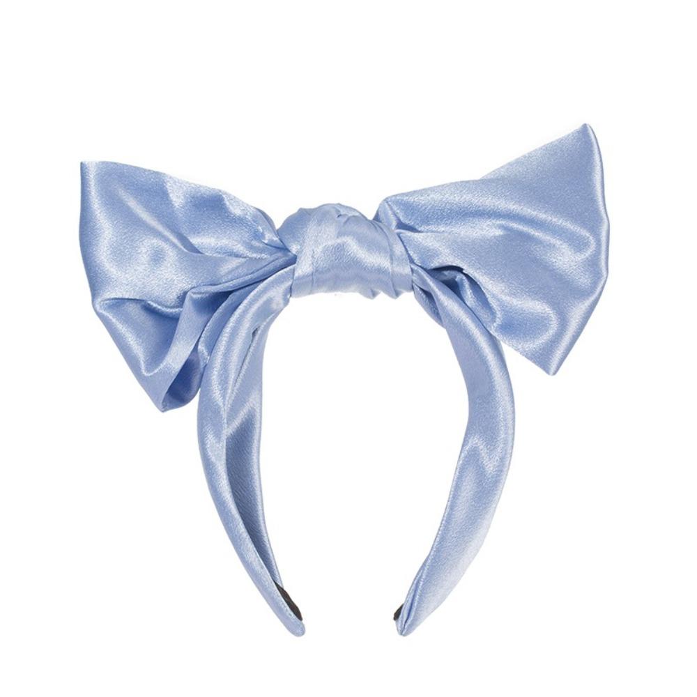 Lovely Bowknot Headband Satin Cosplay Hair Hoop Fashion Lolita Hair Band  Costume Decoration