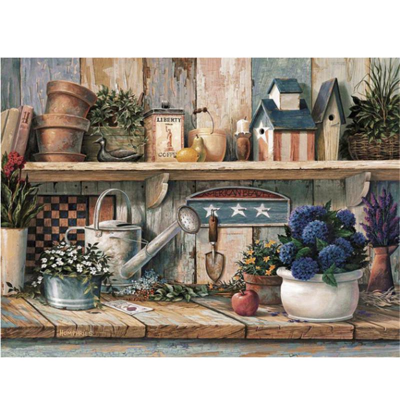 Full 5D Diy Diamond Painting House Scenery Diamond Embroidery Kits Full Lay Cross Stitch Home Decor Handmade Gift