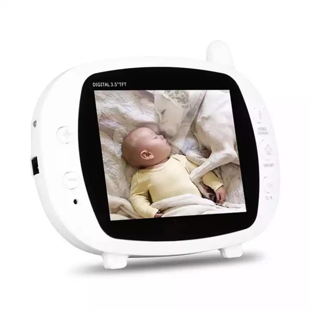 

850 Baby Monitor with Camera and Audio 3.5inch Screen Support Two-Way Voice Infrared Night Vision EU Plug
