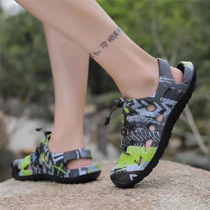 Fashion Ultralight Shoes for Men Beach Buy Japanese New Arrival Non-slip Fashion In Welcome Deal Barefoot Adult Design 2025 Man Sandals