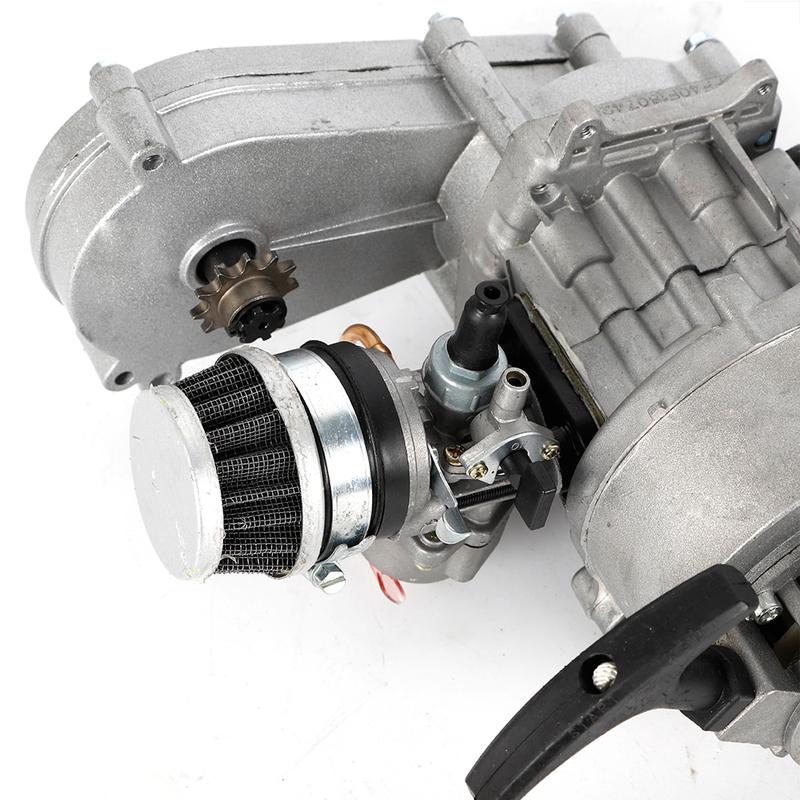 NEW 2 Stroke  Engine Motor with Carburetor Air Filter Gear Box  Most Air-cooled Mini Off-road Vehicles