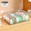 Stackable Multi-Layer Underwear and Medicine Organizer Box - Transparent, Multi-Purpose Storage.