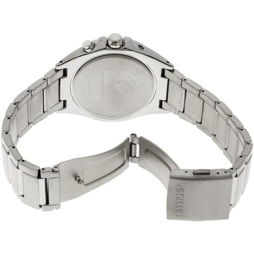 Citizen ATTESA Eco-Drive Radio-Controlled Watch with Day & Date Display, 3-Hand Disc Display, AT6040-58A, Men's