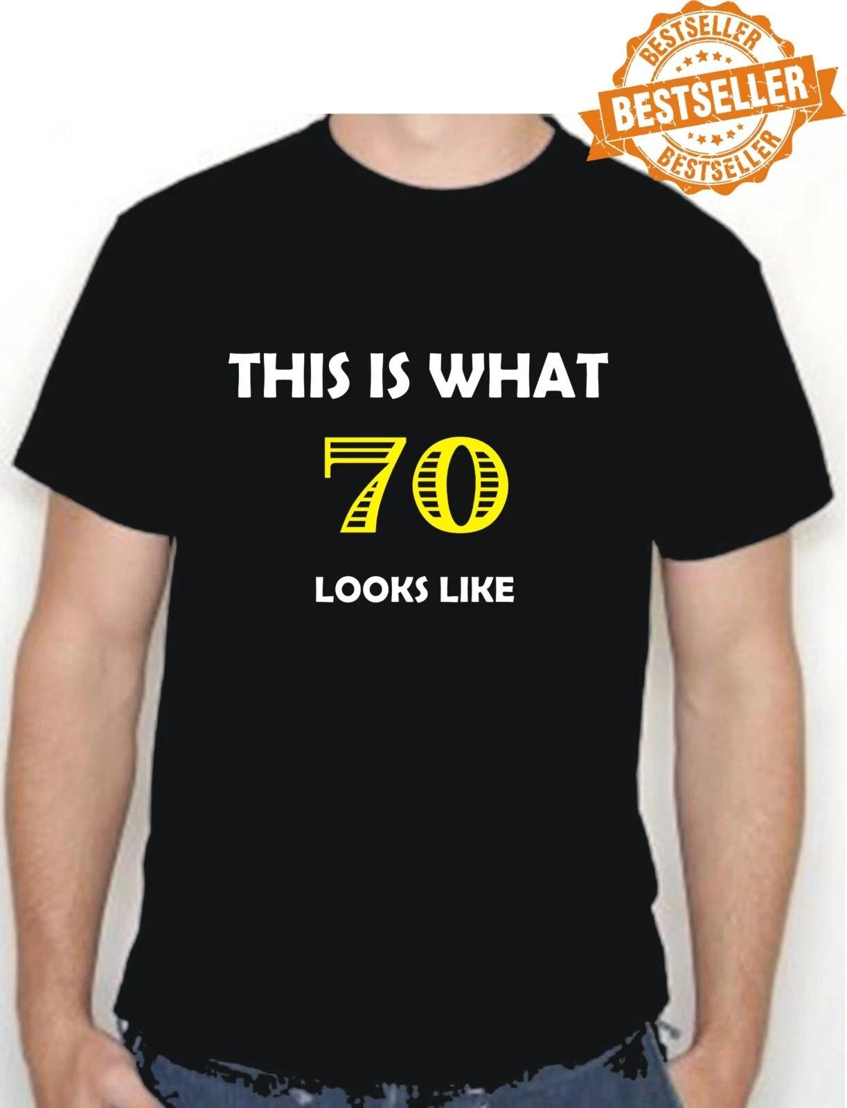 70th BIRTHDAY T-shirt Tee (This is what!!) Funny / Xmas / Party / Hols / S-XXL S