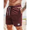 Men Corduroy Sweatpants Summer Beach Casual Shorts Men's Baggy Shorts Basketball Short Trousers Solid Color Sportswear Men