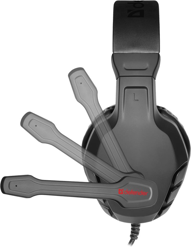 Defender CUJO Gaming 4 pin headphones with microphone + 2x mini jack adapter + GAME