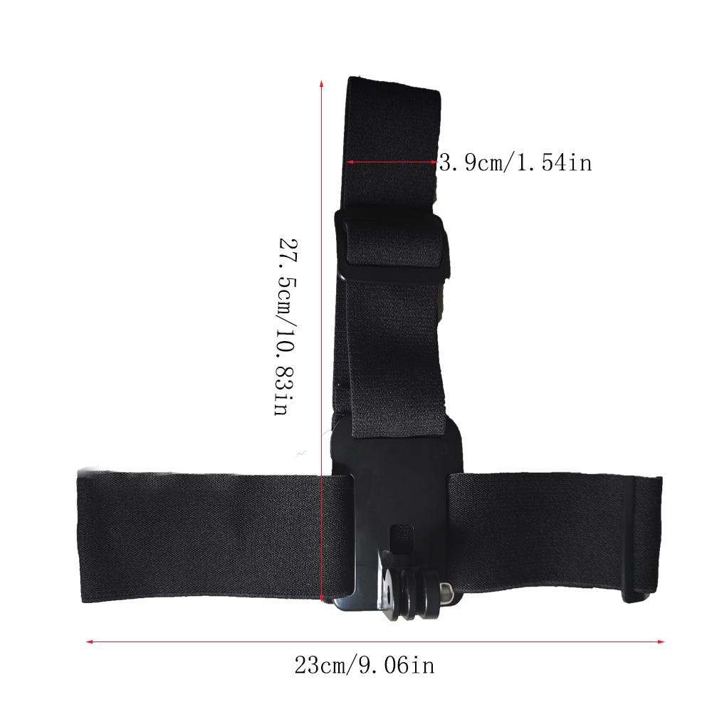 For GoPro Hero 12/11/10 Chest Harness Mount with J Hook Camera Fixation Mounts Cameras Bracket Holder for Camping Hiking