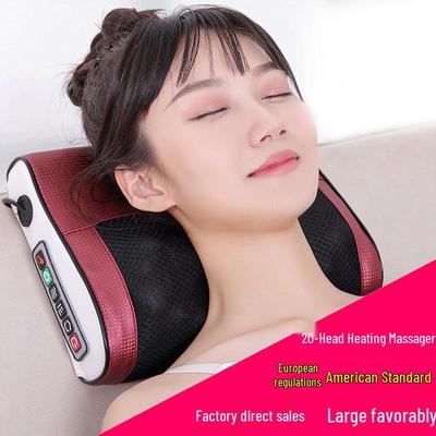 Vollkörper-Heizkissen mit Massagefunktion für Nacken, Wirbelsäule, Taille und Rücken