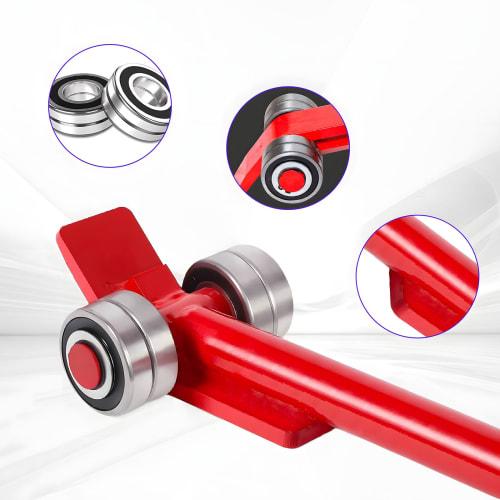 1.5-Ton Load Capacity Roller Bar, Heavy-Duty Moving Tool with Lever Principle, JO-Type Flat-Ended Lifting Bar, 3-Ton Heavy Load, Powerful for Lifting