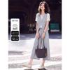 French Style V-Neck Vest & Wide-Leg Pants Set