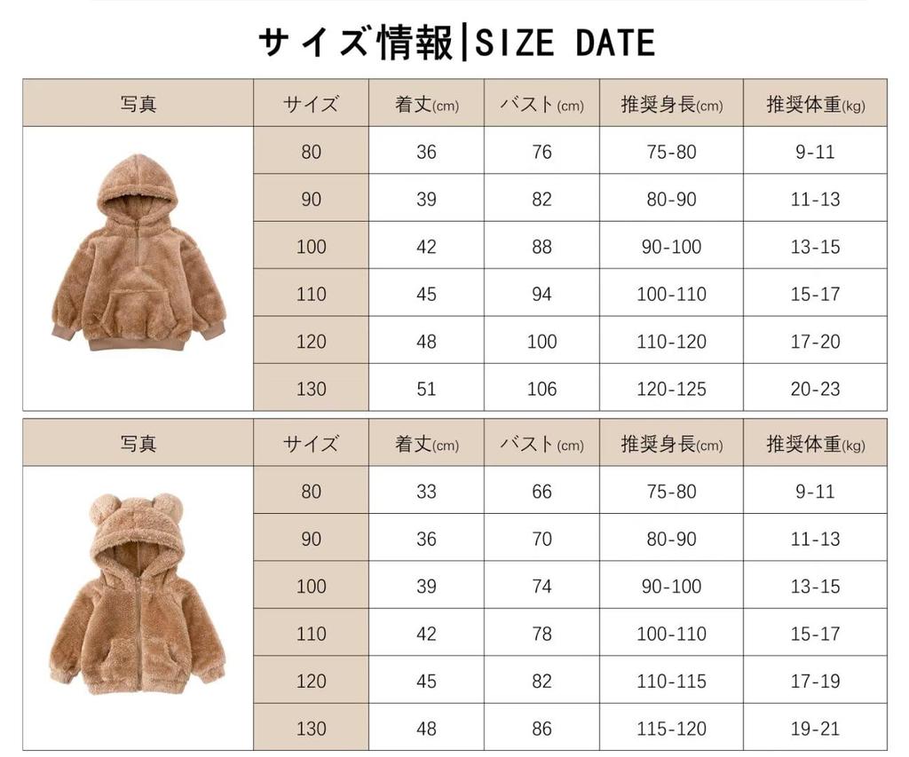 Kuhvvse Fleecová bunda s medvědími oušky a nadýchaná a pro dívky a a velikosti Velikost Dětská mikina s kapucí, Roztomilá, Chlapci, Podzim, Zima, Jaro, 80-130 (Modrý,