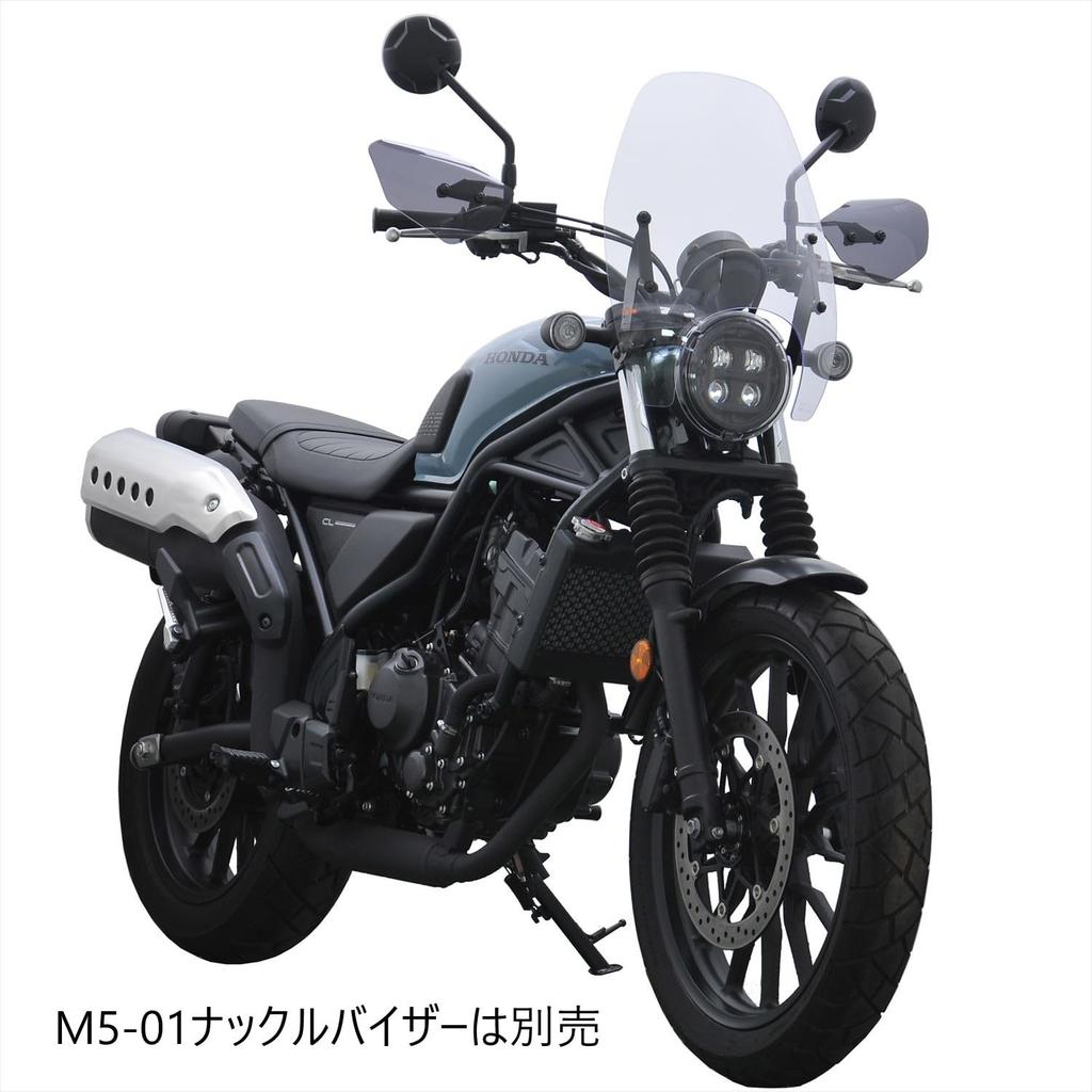 AF ASAHI Čiré čelní sklo pro Honda CL250 (8BK-MC57) CL-03