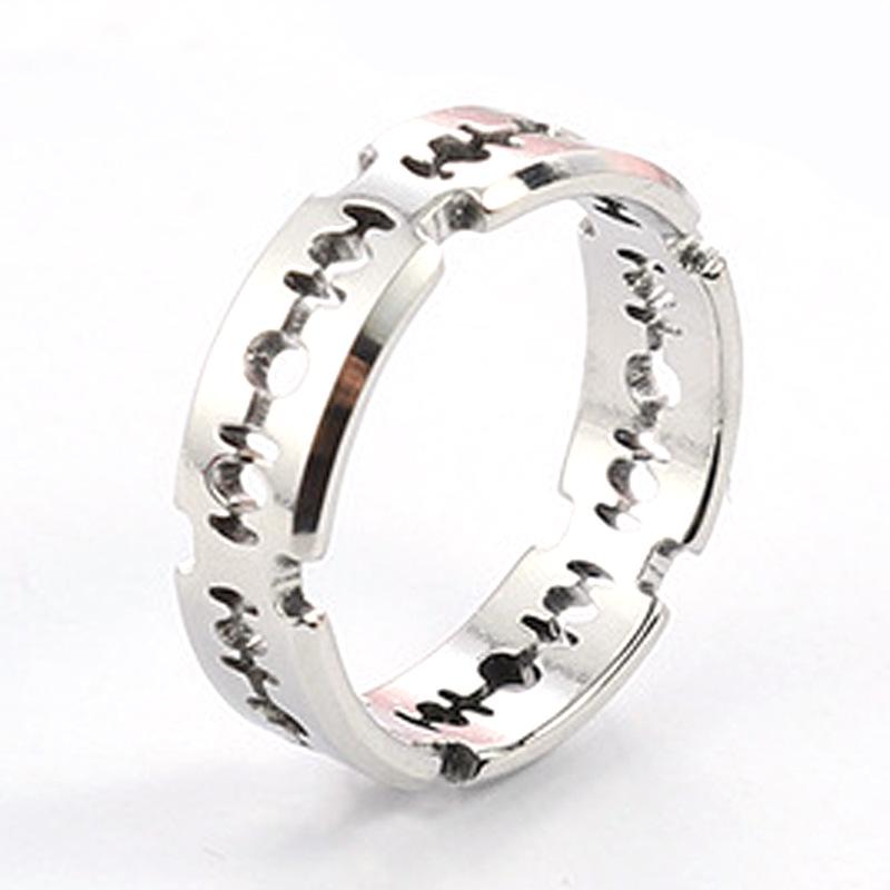 Men s European & American Style Stainless Steel Titanium Ring 9