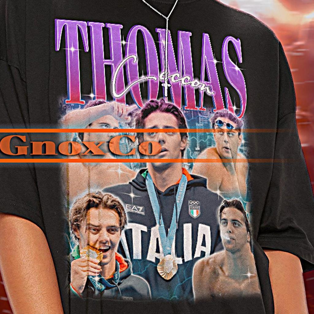 THOMAS CECCON Shirt, Thomas Ceccon Vintage Tshirt, Thomas Ceccon Fan Tees, Thomas Ceccon Retro 90s Sweater, Thomas Ceccon Merch Gift #ari