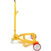 55 Gallon Drum Dolly, 1200 lbs Load Capacity, Barrel Dolly Cart Drum Caddy Round Dolly Steel Low Profile, Heavy Duty Steel Frame with Adjustable