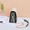 Bag Women'S Crossbody Versatile Fashion Shoulder Chain Saddle Bag Leather Small Square Bag Luggage