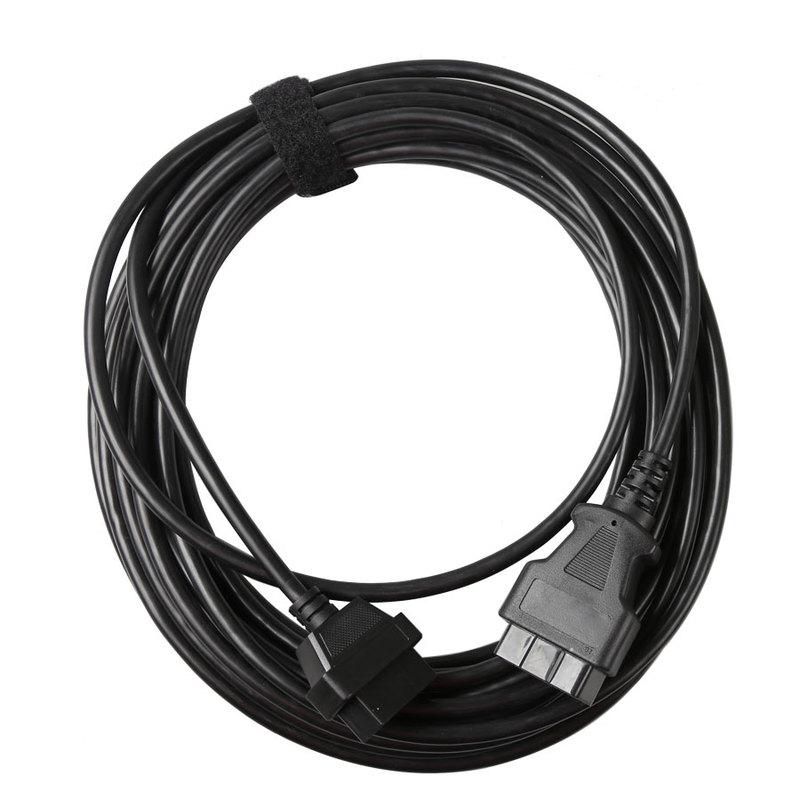 5M OBD2 16F Cable 5M 16Pin OBD2 Extension Cable OBD II Car Diagnostic Connector Cable Interface Adapter Diagnostic Tool