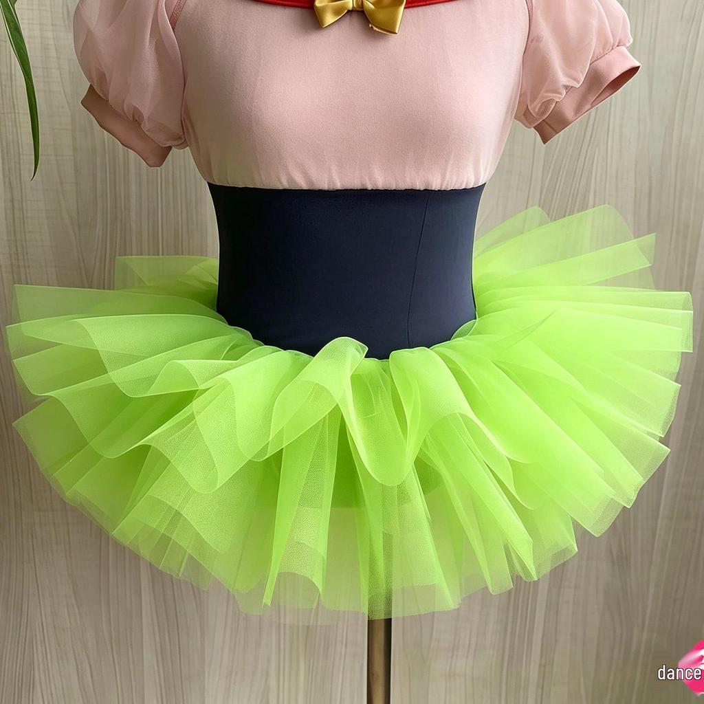 Sechslagiger Tanzrock für Kinder – Weicher Tüll-Prinzessinnen-Tutu