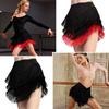 Tassel Ballroom Dance Skirt Three-Layer Samba Dance Skirt Fashion Performance Costume  for Women