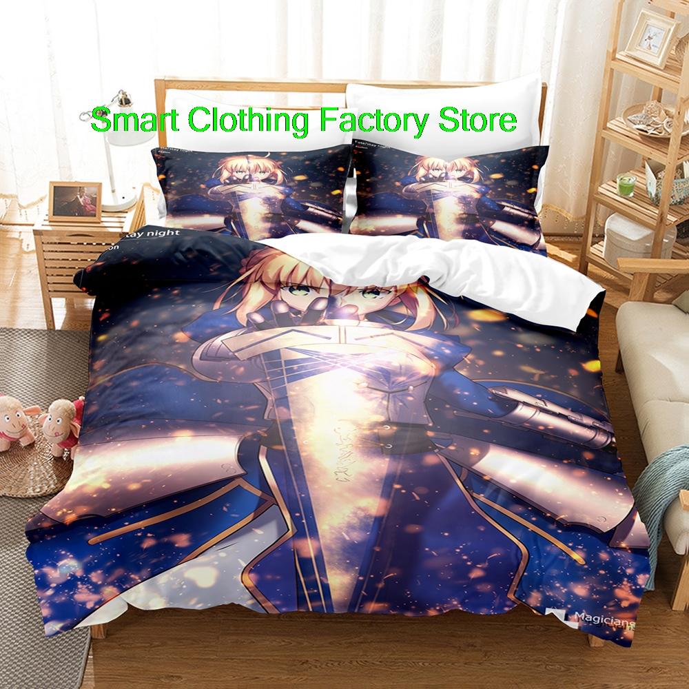Fatestay Night Bedding Set Single Twin Full Queen King Size Bed Set Teenagers Bedroom Duvetcover Sets Fashion Bed Sheet Set