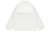 New Balance Velvet Jackets Unisex Ivory White Stand Collar Moderate 6DC39703-IV
