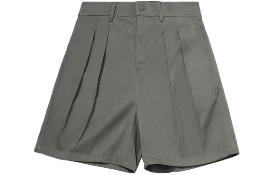 Li Ning Sports Shorts Men s Gray Green Thin AKSP149-1 L