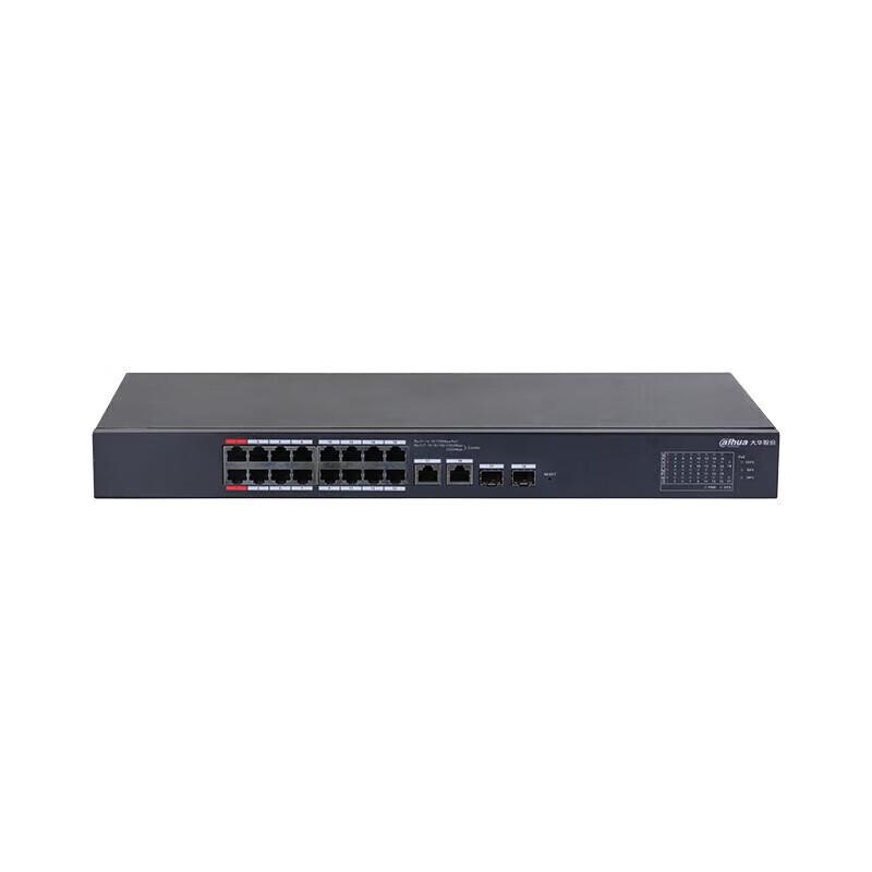 

Dahua 16-Port Fast Ethernet PoE Cloud-Managed Switch CN plug (adapter included)