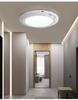 Wireless LED Ceiling Light with Motion Sensor & Remote, USB Rechargeable for Hallway, Cloakroom, or Balcony.