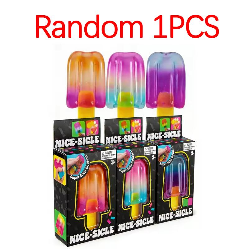 Nee Doh Nice Sicle Decompression Pinch Toy Slow Rebound Pressure-Resistant Toy Anxiety Relief And Relax Kids Gifts