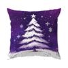 Home Decor Christmas-themed Pillows with Snowy Patterns Pattern Cushion Cover Suitable for Sofa Bedroom Car Pillow Cover