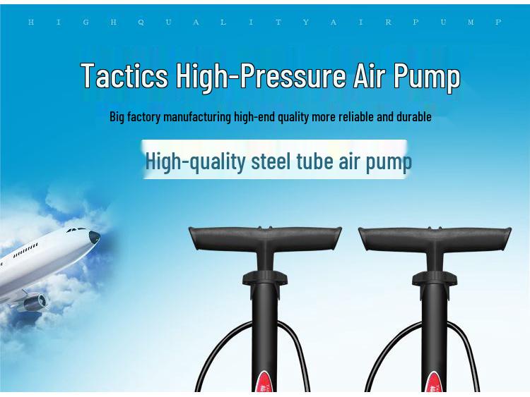 High-Pressure Portable Electric Pump for Bicycles, Cars, Motorcycles, Basketballs, Toys, and More