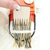 Darning Mini Loom cu 14 cârlige Instrument rapid și ușor de reparare DIY pentru haine pentru iubitorii de artă și design