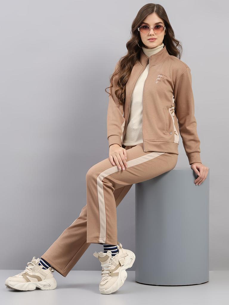 MONTE CARLO Womens Regular Fit Printed Tracksuit