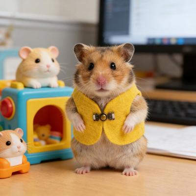Vestă din lână pentru hamster Jachetă fără mâneci pentru animale de companie mici cu cataramă retro Îmbrăcăminte caldă pentru animale de companie pentru hamsteri Plimbări zilnice Ținută de petrecere