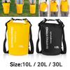 Waterproof Dry Bag 30L 20L 10L Motorcycle Travel Tail Bag For Motorbike Luggage Backpack Motorcycle Seat Bags