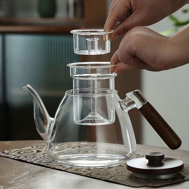 Multifunctional Glass Teapot