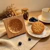 Wooden Gingerbread and Shortbread Cookie Mold Cutter