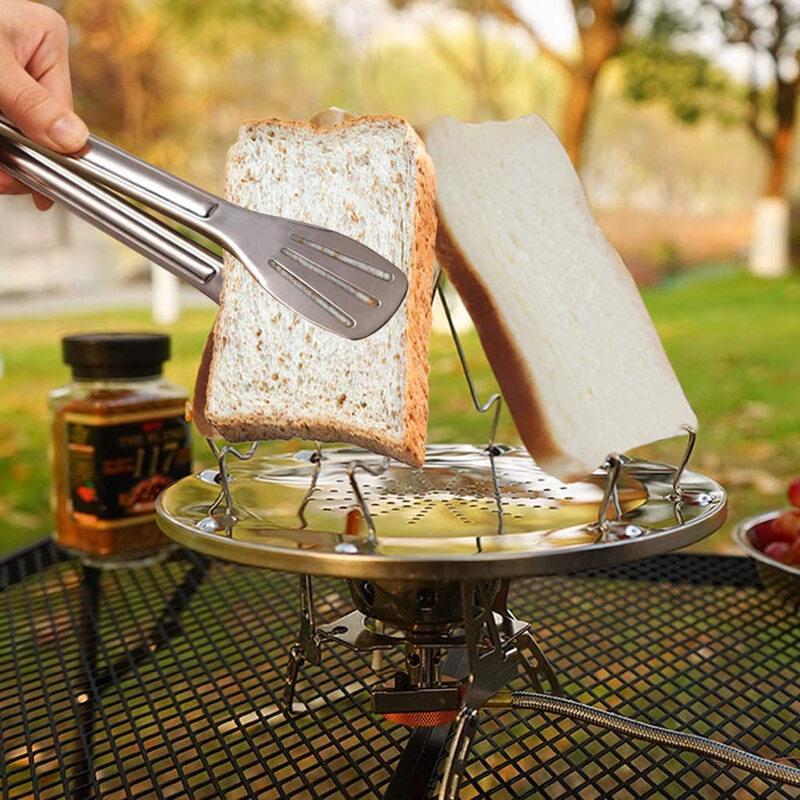 Foldable Stainless Steel 4-Slice Toast Rack