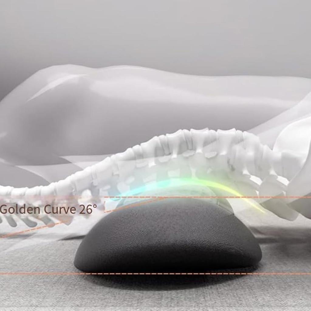 Smooth Spine Triple Fusion Back Massager, 2025 Upgraded 3 in 1 Back Massager, Massage Relaxer for Neck, Shoulders and Back Suitable for Pain Relief